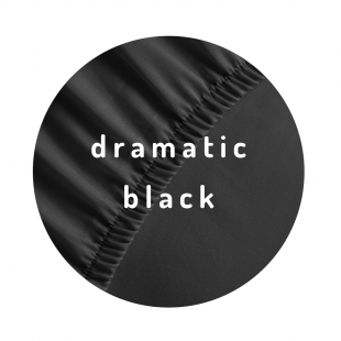 Prostěradlo Dramatic Black