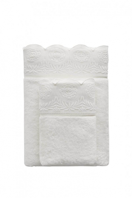 Soft Cotton Dárkové balení županu, ručníku a osušky QUEEN