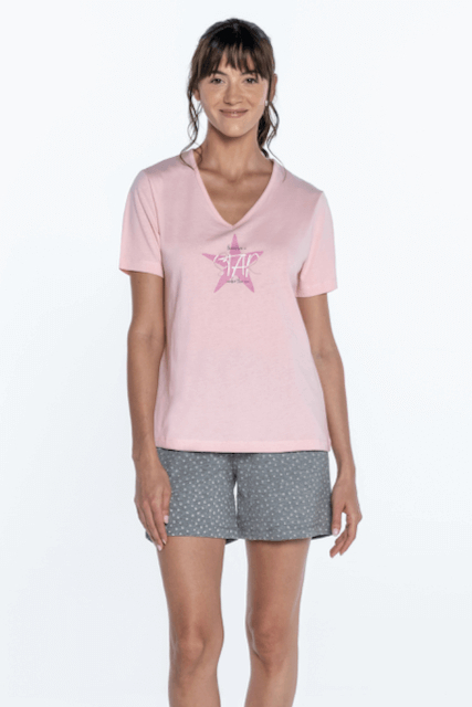 GUASCH Dámské pyžamo GITA Růžová XL