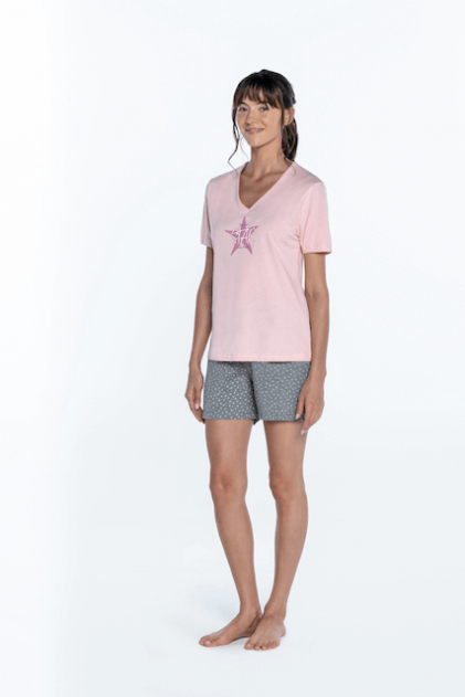 GUASCH Dámské pyžamo GITA Růžová XL