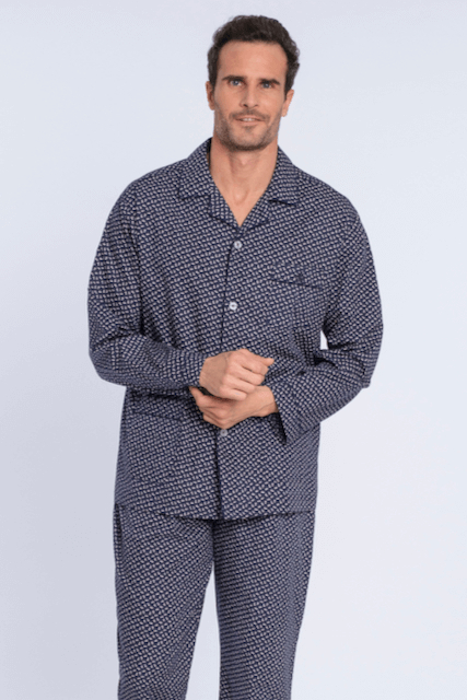 GUASCH Pánské pyžamo DIEGO Tmavě modrá XL