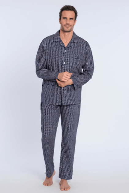 GUASCH Pánské pyžamo DIEGO Tmavě modrá XL