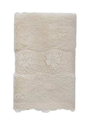Soft Cotton Ručník STELLA s krajkou 50x100cm