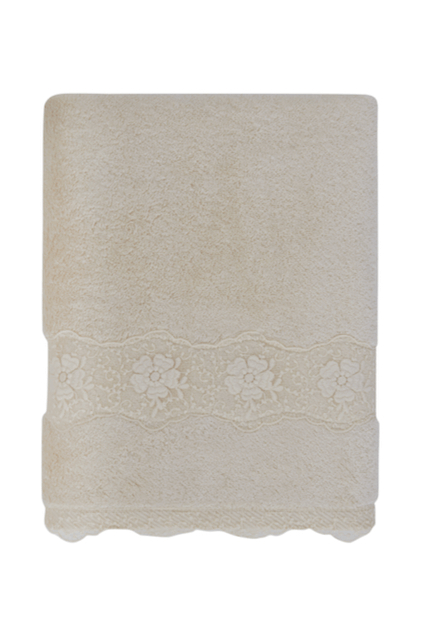 Soft Cotton Osuška STELLA s krajkou 85x150cm