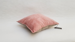 BROOK - povlak na polštářek růžový