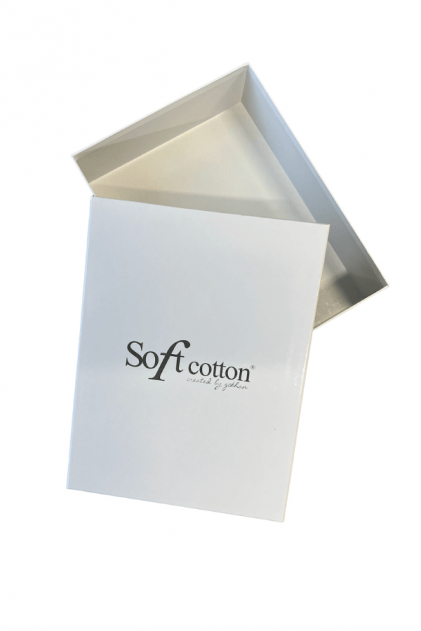 Soft Cotton Luxusní dámský krátký župan s ručníkem LILLY v dárkovém balení Fuchsiová S + ručník 50x100cm +  box