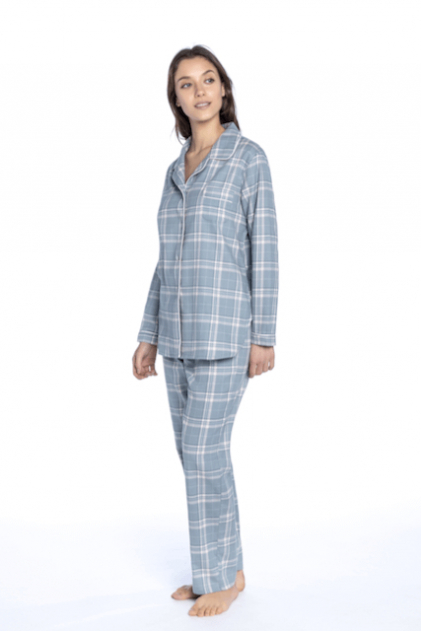 GUASCH Dámské pyžamo ISSA Světle modrá XL