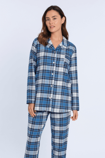 GUASCH Dámské pyžamo SARA Modrá XL