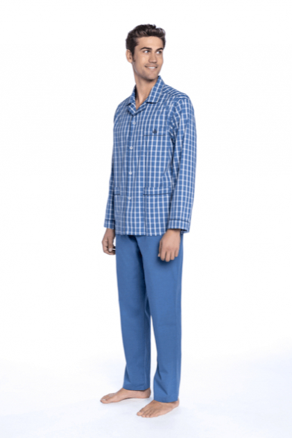 GUASCH Pánské pyžamo EMANUEL Modrá XXL