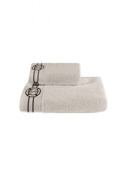 Soft Cotton Luxusní pánský župan s ručníkem a pupučemi MARINE MAN v dárkovém balení Bílá XXL + papučky (42/44) + ručník + box