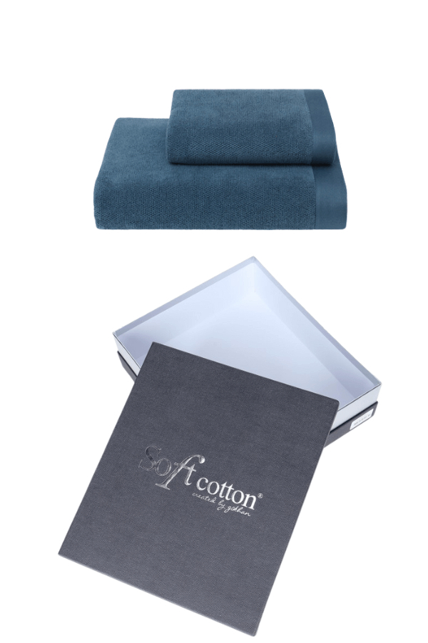 Soft Cotton Osuška a ručník LORD Modrá